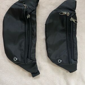 Black Men's Waist Bag
